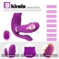 thumbnail image 4 of Portable Women's Fun Wireless Remote Control Invisible Underwear Butterflies Wearing Jumping Eggs G-Spot Backyard Warming Masturbation Device, 4 of 9