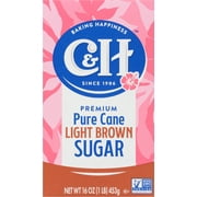 C&H: Pure Cane Golden Brown Sugar, 1 Lb