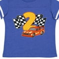 thumbnail image 4 of Inktastic Number Two Race Car Boys or Girls Toddler T-Shirt, 4 of 5