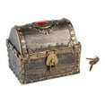 thumbnail image 3 of Adventurous Treasure Box Multifunction Coin Box Kids Storage Pirate Treasure Box Bronze, 3 of 8