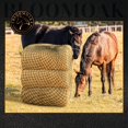 thumbnail image 2 of Comedero de malla para heno lento BLOOMOAK, duradero y suave, negro, polietileno, 2 of 6