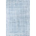 thumbnail image 1 of Bashian R129-LBL-8X10-HG312 Greenwich Collection Geometric Contemporary Wool & Viscose Hand Tufted Area Rug, Light Blue - 7 ft. 9 in. x 9 ft. 9 in., 1 of 1