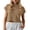 Z345-Khaki, variant on Ichuanyi Short Sleeve Womens Tops Crew Neck Loose T Shirts Casual Blouses Summer Basic Tees 2026