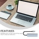 thumbnail image 5 of Sidaley Hub USB 3,0 4 en 1, dispositivo de transferencia de datos multifuncional, accesorio de conexión estable y eficiente, adaptador tipo c para Electrónica miscelánea Slot di tipo c, 5 of 6