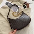 thumbnail image 1 of LinYooLi Sac à Main Style Simple pour Femmes en Cuir PU Motif Alligator Sac à Bandoulière Mode Féminine Pochette, 1 of 6