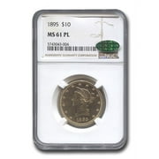 1895 $10 Liberty Gold Eagle MS-61 NGC CAC (PL)