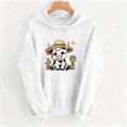 thumbnail image 6 of Aimik Womens Funny Cow Graphic Hoodies Sweatshirts Long Sleeve Pullover Tops with Drawstring Pockets Fall Loose Comfy Hoodied Tops, 6 of 6