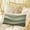 Green, variant on Blue Striped Throw Pillow Cover, Pillowcase Protectors with Zipper, Breathable Decorative Lumbar Pillow Case Cover, Modern Abstract Art Wave Moire Gradient Pillow Shams for Couch Sofa 12x20Inch