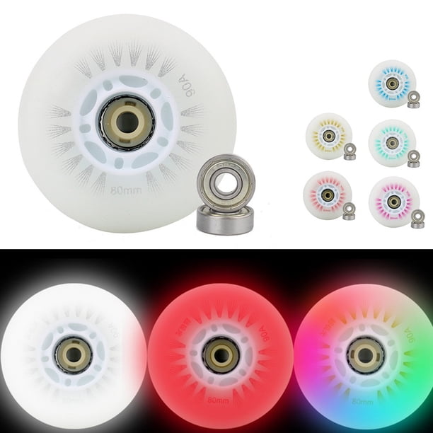 Roue Patin Roller Hockey 70mm Avec Roulement - Polyuréthane Haute Performance