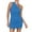 A01#Blue, variant on Women's Sexy Ruched Bodycon Dresses Vintage Elegant Formal One Shoulder Sleeveless Pencil Mini Dress for Prom Party