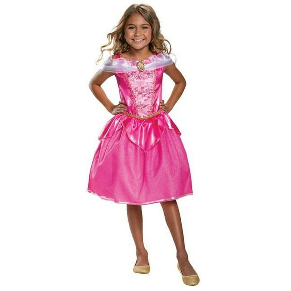 Morris Costumes DG66598M Toddler Classic Disney Aurora Costume, Size 3T-4T