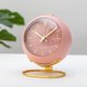 thumbnail image 2 of 1 Pcs Pink European Metal Alarm Clock, Desktop Bedside Student Silent Clock, 2 of 5