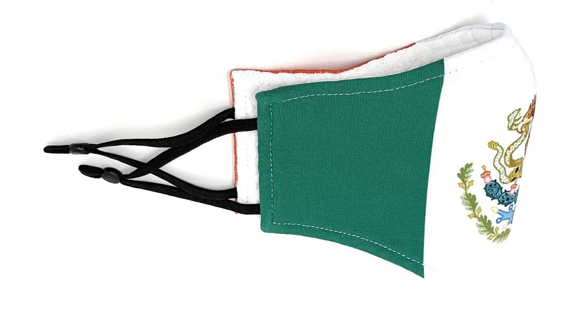 Fashion Mexican Flag Face Mask - Patriotic Design, FREE Shipping (Unisex Adult)