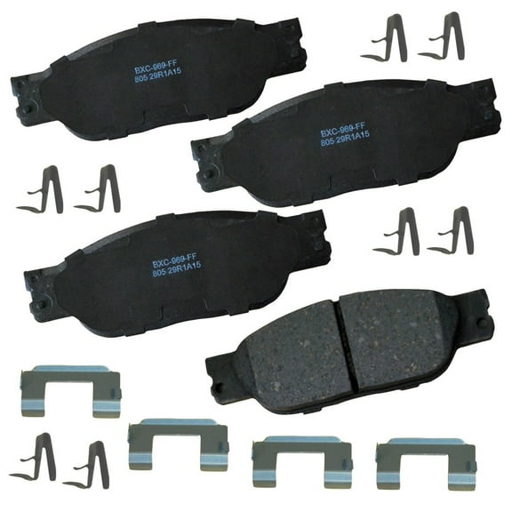 Bendix Brakes Disc Brake Pad Set Fits select: 2002-2005 FORD THUNDERBIRD, 2000-2006 LINCOLN LS