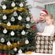 thumbnail image 5 of Christmas Decorations Christmas Ball Set Electroplated Plastic Painteds Christmas Tree Ornaments 6cm 16 Pieces, 5 of 6