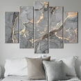 thumbnail image 6 of Marble Printed, Marble Art Canvas, Gold Art, Gray And Gold Marble, Alcohol Ink Poster, Modern Marble Poster, Abstract Canvas, Canvas Wall Decor - Rolled Canvas, 6 of 9
