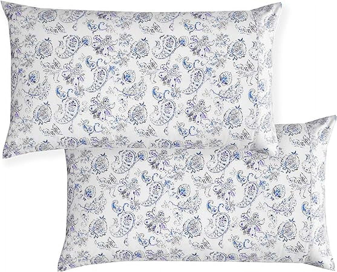 Elegant Comfort Luxury 1500 Series Microfiber Soft Bed Sheets Paisley Pattern - Wrinkle & Fade Resis