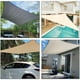 thumbnail image 5 of Vela de Sombra Cuadrada Rectangular 2x3 m Color Sable, Lona Impermeable 95% Protección Rayos UV, para Exterior, Jardín y Terraza, Piscina, 5 of 5
