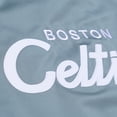 thumbnail image 7 of Men's Mitchell & Ness  Blue/Silver Boston Celtics Thunderstorm Lightweight Satin Full-Snap Jacket, 7 of 7