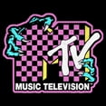 thumbnail image 2 of Men's MTV Dragon Checker Logo Pull Over Hoodie, 2 of 4