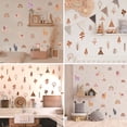 thumbnail image 2 of Clearance!!Hotaey Wall Sticker Retro Small Flower Wall Decals Rainbow Alpaca Sticker, 2 of 6