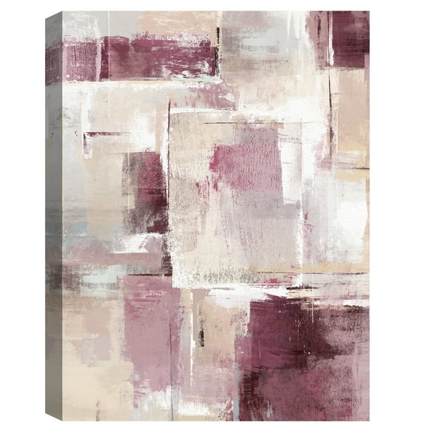 Block Abstract by Willowbrook Fine Art Canvas Art Print