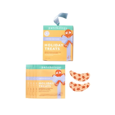 Patchology Holiday Treats L.E. Gingerbread-Inspired No-Slip Eye Patches