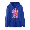thumbnail image 4 of Chaqueta con capucha Punk suelta con cremallera y estampado de Halloween para mujer, abrigo, sudaderas con capucha, abrigo Pompotops qwe15552, 4 of 8