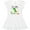 AA-White, variant on Inktastic Dinosaur Birthday Party Girls Baby Dress