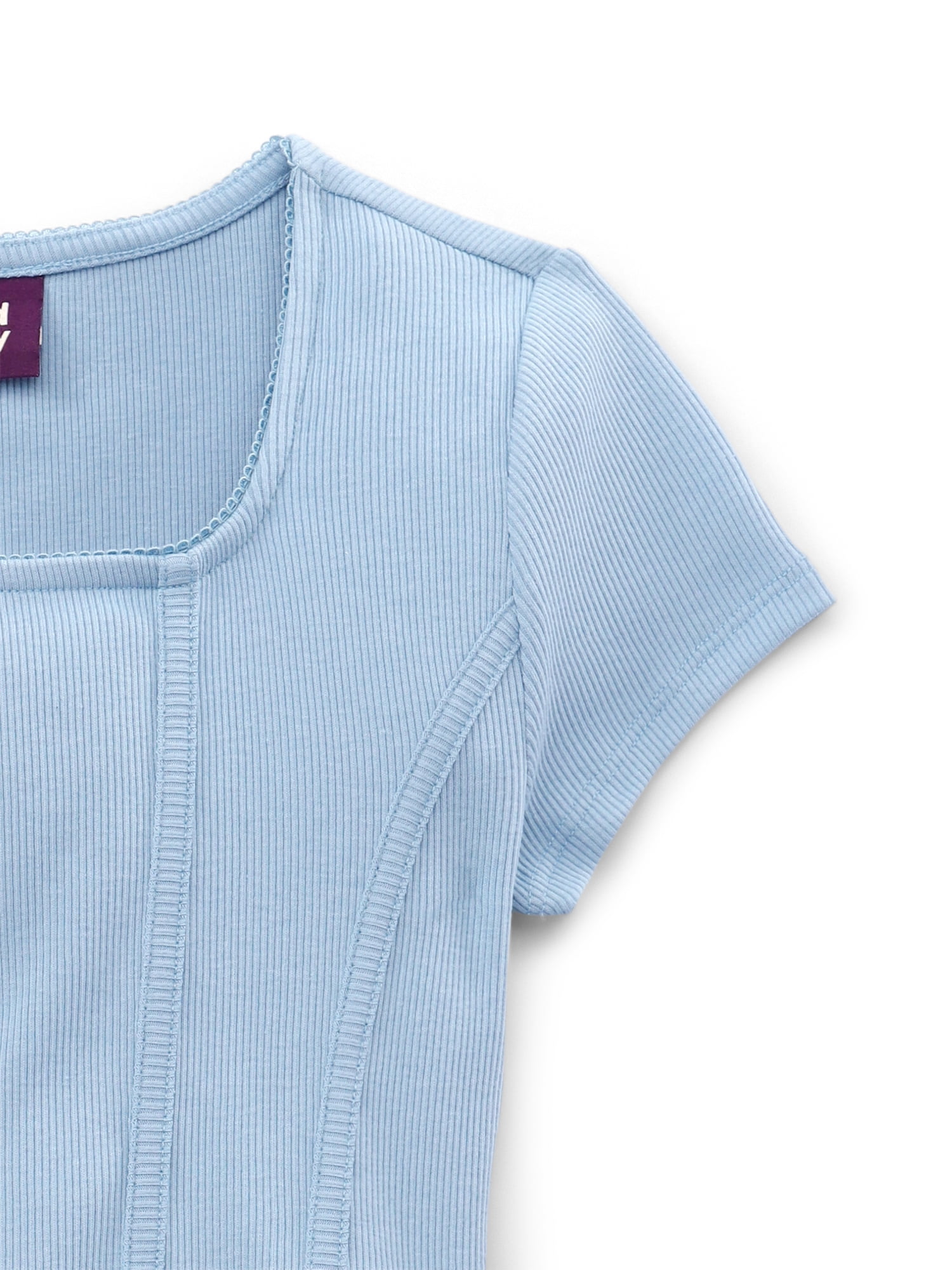 Weekend Academy Girls Short Sleeve Corset Top, Sizes 4-18