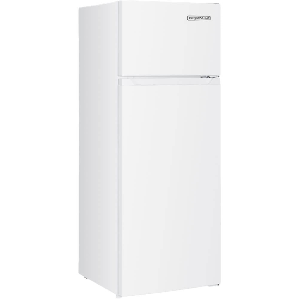 家電 White Refrigerator 110L GE 15.6 cu. ft. Top Freezer Refrigerator in White, ENERGY STAR