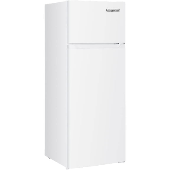 Greenline 7.3 Cu. Ft. White Top Freezer Refrigerator