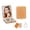 Christmas Tree, variant on Mini Rechargeable Led Pocket Makeup Mirror - Dimmable 3 Color Lighting 1x/3x Magnification Portable Folding Design For Travel & Purse Ideal Gift Women Engraved You're Beautiful Mirrors