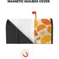 thumbnail image 2 of Mailbox Cover Fall Orange Ginkgo Leaves Seamless Mailbox Covers Magnetic Standard Size,Post Box Cover for Outdoor Garden Yard Patio,Thanksgiving Watercolor Leaf Mailbox Wraps Mailbox Decals 21x18in, 2 of 6