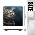 thumbnail image 2 of Bathroom Scale, Highly Accurate Digital Body Scale,Precisely Measures Weight up to 400 lbs-Silver Tabby American Shorthair Cat Gazing Up At The Night, 2 of 4
