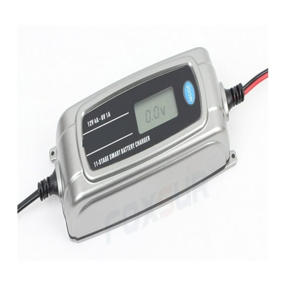 6V 12V Car Battery Charger With LCD 11-stage Smart Battery Charger, Children Electric Car Toy 6V Battery Charger ,Instant Roadside Rescue