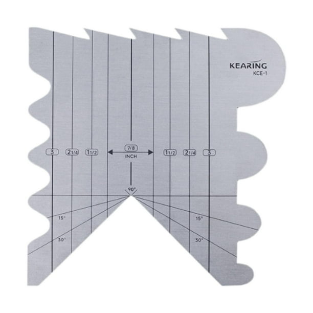 Regla para cortar cintas Macarena Regla para proyectos de bricolaje 12.6 cm