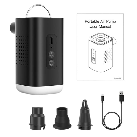 Miulika Electric Air Pump Mini Pump Multipurpose Inflate and Deflate. Air Pump Portable Air Pump for Vacuum Storage Bags Pool Floats