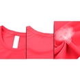 thumbnail image 4 of CPNG Children's Boys Athletic T Shirt Summer Tight Fitting Quick Drying Short Sleeved Sports Training T Shirt Tops(Pink,11-12 Years), 4 of 4