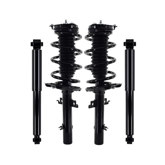 Set Front Quick Complete Strut-Coil Spring-Rear Shock For 2015-2020 Nissan Rogue
