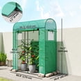 thumbnail image 3 of Outsunny Mini Serre, Serre de Jardin Portable avec Housse PE, Vert, 3 of 10