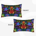 thumbnail image 4 of Haiem Pillowcase for Hair and Skin Queen - Colorful Floral Printed Soft Pillowcase with Envelope Closure-20"x30", 4 of 9