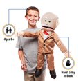 thumbnail image 2 of 25" Pops, Peach Grandfather, Full Body, Ventriloquist Style Puppet, 2 of 5