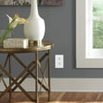 thumbnail image 3 of Lutron 50953 - SCR-15-HT SATIN COLOR 15 AMP RECEPTACLE HOT Straight Blade Wall Outlets, 3 of 6
