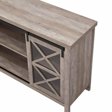 Camden&Wells - Clementine TV Stand for Most TVs up to 75" - Antiqued Gray Oak