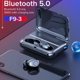 thumbnail image 3 of Gwong Electrónica F9 Mini verdadero estéreo inalámbrico Bluetooth-Compatible con Bluetooth 5.0 HIFI Auriculares inalámbricos Auriculares con caja de carga, 3 of 7