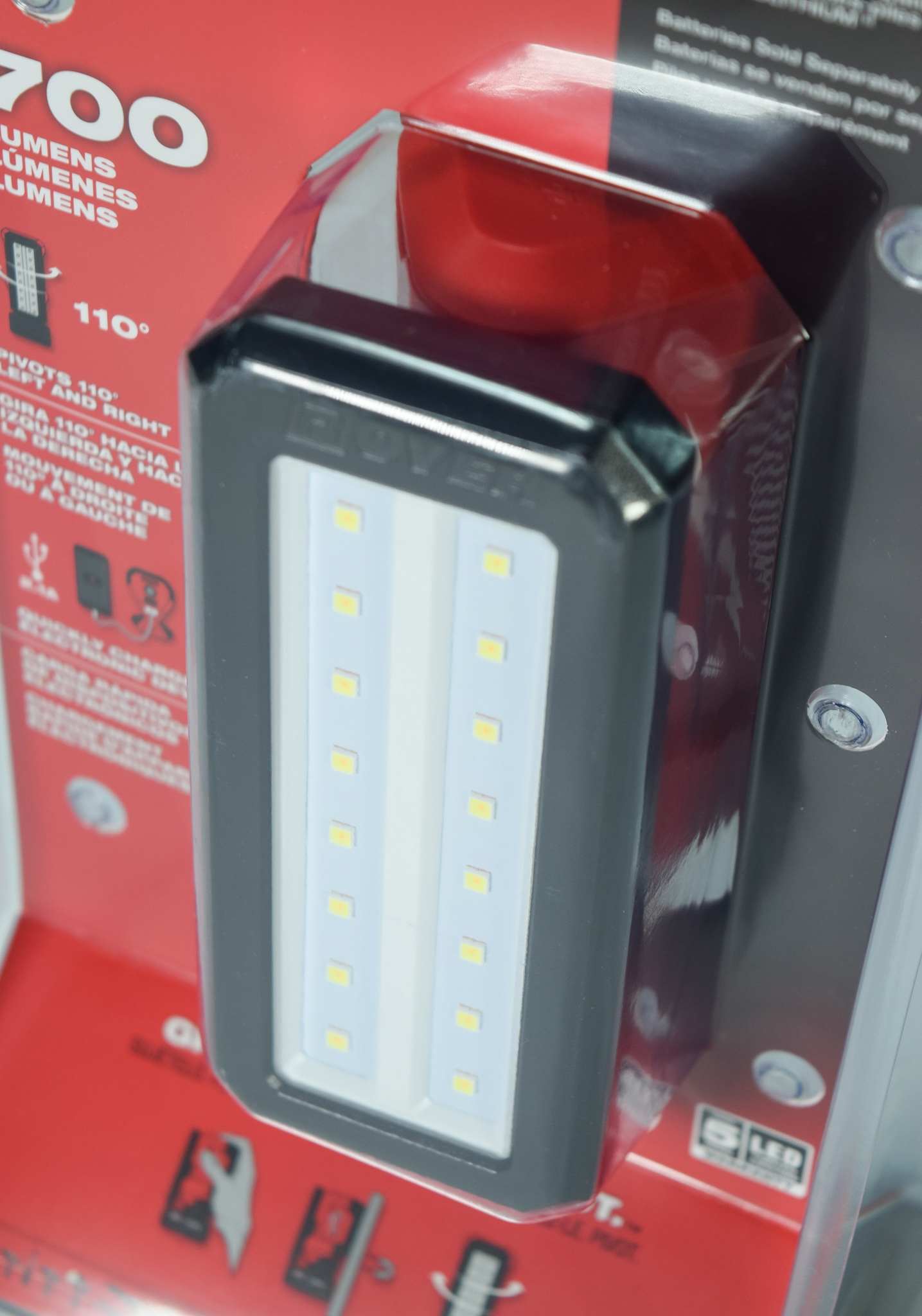 Milwaukee 2367-20 M12 ROVER Service and Repair Flood Light with USB Charging 