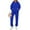 Blue, variant on Women Sweatsuits Sets 2 Piece Hoodie Sweatshirt Jogger Pants Loungewear Sets Womens Fall Travel Outfits for Women