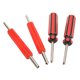 thumbnail image 4 of Tire Valve Core Remover, Multifunction 6PCS Heavy Duty 4 Way Tire Valve Tool Single Double Heads Compact for Cars Trucks Motorcycles ANGGREK Otros, 4 of 8