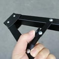 thumbnail image 3 of Foldable Stand for Classical and Bass Acoustic Electric Guitars-A Type Guitar Stand Metal Vertical Guitar Stand Free Standing Foldable Guitar Stand Guitar Stand Guitar Stand, 3 of 4